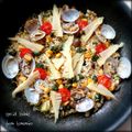 ともみろ's cooksnap of when they made フライパンde簡単♫筍とアサリのパエリヤ.