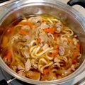 ２５２５ちゃん's cooksnap of when they made めんつゆで簡単♪肉うどん　白菜入り。。.