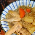 クックZABSOT☆'s cooksnap of when they made 鶏手羽元＆しらたきの炒め煮.