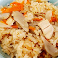 ひえめゆ☆'s cooksnap of when they made 春！新ごぼうと鶏肉の炊き込みごはん.