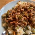 ＯＲＩＳＡＮ's cooksnap of when they made シロさんの♪肉味噌あんかけチャーハン.