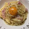 u_tan121's cooksnap of when they made 生クリーム不使用　簡単濃厚カルボナーラ.