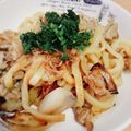 curisupin's cooksnap of when they made 定番！しょう油の焼うどん★大葉たっぷり.