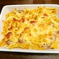 kokemomo60's cooksnap of when they made 豚肉ととうもろこしのグラタン.