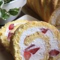 yappyパクパク's cooksnap of when they made ロールケーキ（ビスキュイ）.