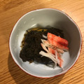 ボブナナ's cooksnap of when they made 糸もずくのかに風味かまぼこ添え.