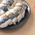 Sac’HiNa's cooksnap of when they made モッツアレラ鯖寿司.