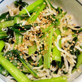なつ♫'s cooksnap of when they made 小松菜としらす炒め.