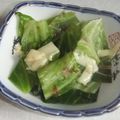 きらり流れ星's cooksnap of when they made 簡単♪ちぎり春キャベツのチーズごま和え.