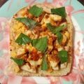inLondon's cooksnap of when they made 刻み茹で卵のspicyカレートースト.