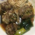 クックSNC71R☆'s cooksnap of when they made 余った餃子の具で✿中華煮込みハンバーグ.