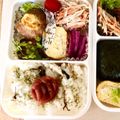 nozomi☆☆'s cooksnap of when they made カルビマヨハンバーグ★お弁当 作りおき.