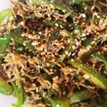 くむちん's cooksnap of when they made 【農家のレシピ】ジャコピーマン.