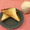 あいちー☻'s cooksnap of when they made キャベツ・ベーコン・チーズのホットサンド.