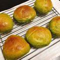 キヨピ隊長's cooksnap of when they made 抹茶ホワイトチョコパン.