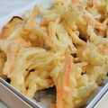 umemodoki's cooksnap of when they made ミニ♡かき揚げ.