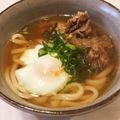 いやんのん＊'s cooksnap of when they made 簡単！月見肉うどん！.