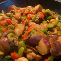 akisann's cooksnap of when they made 鶏肉となすのみぞれ甘酢炒め.