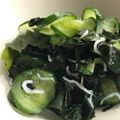 どるーわ's cooksnap of when they made きゅうりとシラスの三杯酢.
