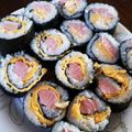 ちゃまおてんぐ's cooksnap of when they made 【子供朝食】かにかまのり巻き.