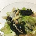 しげその's cooksnap of when they made りぼんきゅうりとレタスのやみつきサラダ☆.