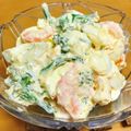 ルパンのかあさん☆彡's cooksnap of when they made ブロッコリーとエビとたまごの簡単サラダ！.