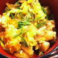 ちょこふみ's cooksnap of when they made 白だしで作る親子丼.