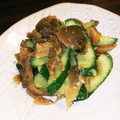 Jntih's cooksnap of when they made きゅうりとザーサイの和え物.