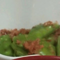 ぐうたら主婦みん's cooksnap of when they made きぬさやの梅おかか和え☆.