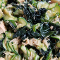 Mamybu's cooksnap of when they made きゅうりとツナの酢の物.