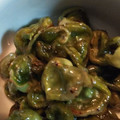 クックFCCUK6☆'s cooksnap of when they made 捨てないでおつまみに♪空豆の薄皮揚げ.