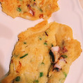ぷぬーぴーさん's cooksnap of when they made ☺丸くないたこ焼き？簡単タコお好み焼き☺.