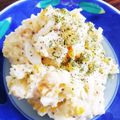 いつもまえむき's cooksnap of when they made 我が家のモチモチポテサラ.