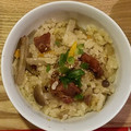 min☆___'s cooksnap of when they made 焼き鳥缶とごぼう☆炊き込みご飯.
