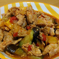zhidai's cooksnap of when they made なすとトマトと豚肉のピリ辛中華風煮込み.
