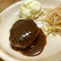 chou*'s cooksnap of when they made 我が家のオリジナルハンバーグ♡.