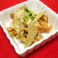 かずちゃん。's cooksnap of when they made 残った金平ごぼうの卵とじ♪.