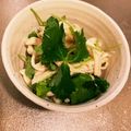 ちゃんげんまま's cooksnap of when they made 三つ葉と鶏胸肉の柚子胡椒和え.