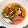 kotorinpi's cooksnap of when they made ラディッシュと水菜のコンソメスープ.