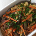 ごはんごはん〜〜's cooksnap of when they made 簡単！コンニャクと大根と人参のきんぴら.