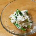 ちーちゃんこーちゃん's cooksnap of when they made 菜の花入りポテトサラダ.
