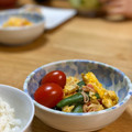 とさよ's cooksnap of when they made スナップエンドウと卵の中華炒め.