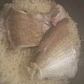 ユカtoマオマオ's cooksnap of when they made お食い初めの残った姿焼で簡単絶品♡鯛めし.