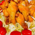 ひひろろななおお's cooksnap of when they made 手羽元の照り焼き.