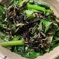 SmileMommy's cooksnap of when they made 小松菜とひじきの醤油炒め.