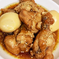 tomotiko's cooksnap of when they made 手羽元の甘辛煮 圧力鍋使用.
