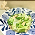 はらぺこしろうさぎ's cooksnap of when they made レタスと油揚げのおひたし.
