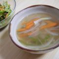 サオリ's cooksnap of when they made 野菜と春雨☆中華スープ.