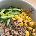 mantacarp's cooksnap of when they made しっと～り鶏そぼろ丼☆.