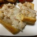Halü★mama's cooksnap of when they made 旨っ♥️油あげのツナマヨオニオン.